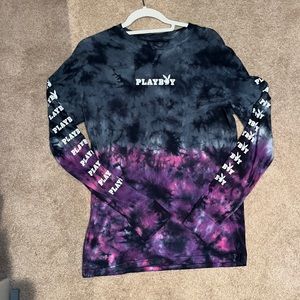 Tie-dye Playboy long sleeve